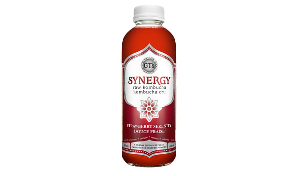 G.T.'S, SYNERGY STRAWBERRY SERENITY, 12 x 480ML
