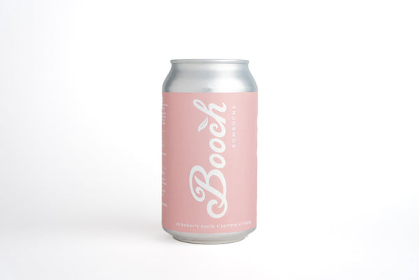 BOOCH, STRAWBERRY APPLE, 12 x 355ML