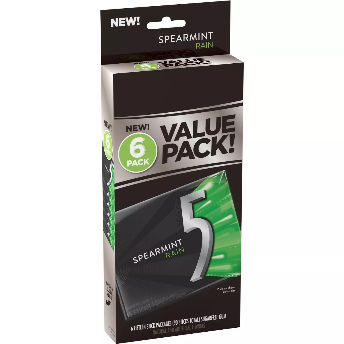 5 GUM SPEARMINT, 6 X 35 G