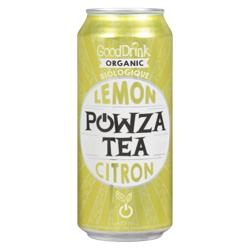 GOODDRINK, ORGANIC POWZA TEA - LEMON, 12 x 473ML