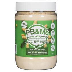 PB&ME, NATURAL POWDERED PEANUT BUTTER, 6 x 453G
