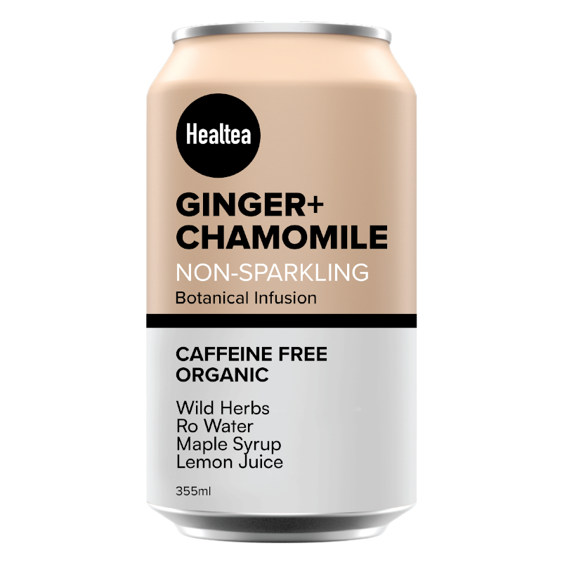 HEALTEA, GINGER CHAMOMILE, 24 x 355ML