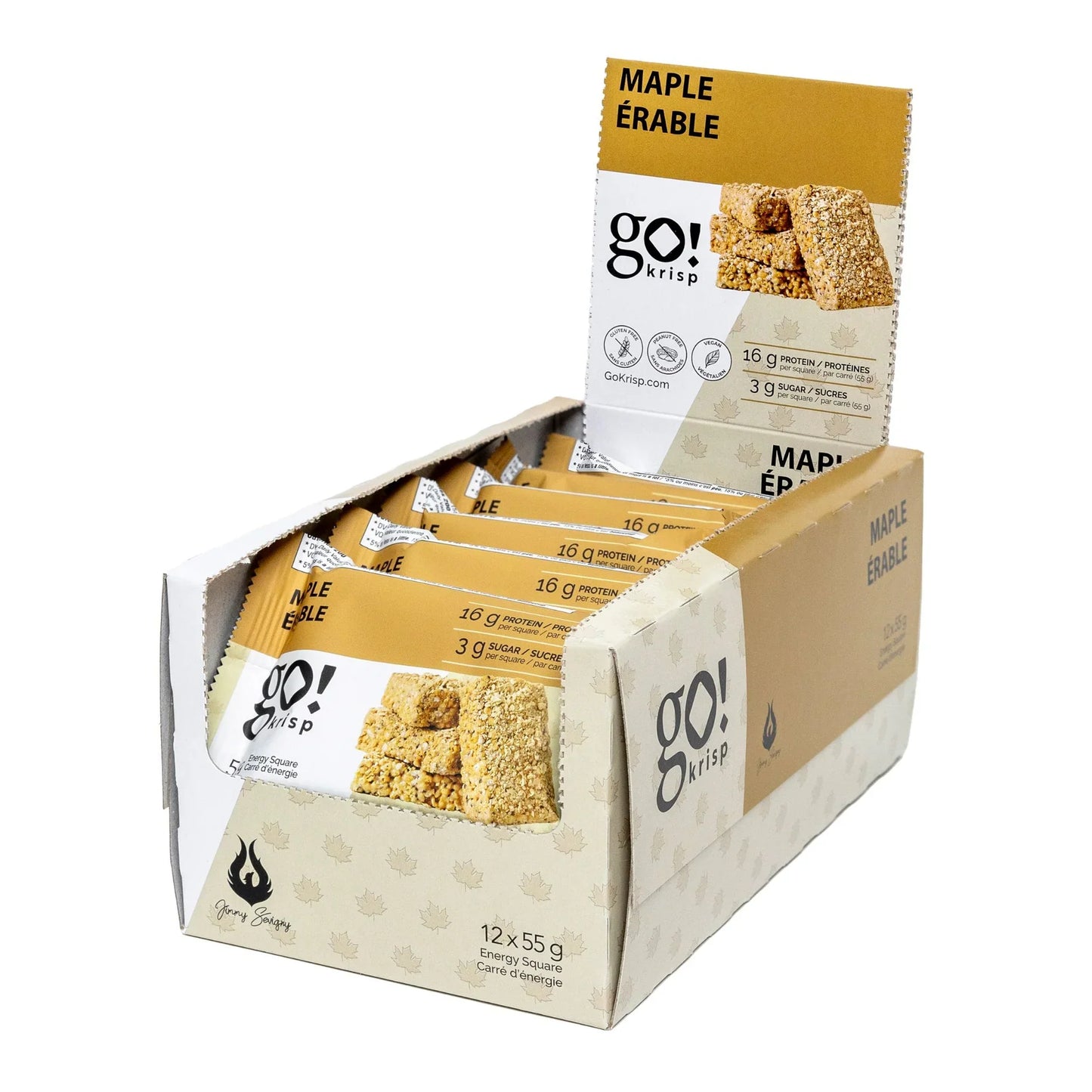 GO KRISP! - MAPLE, 12 X 55G
