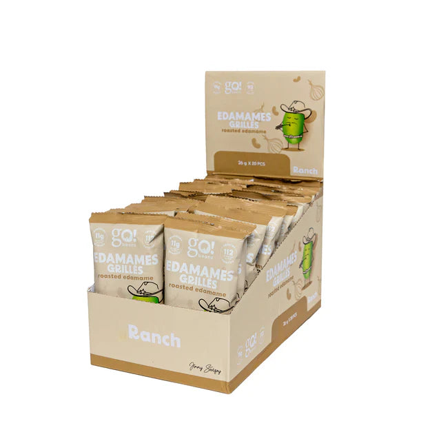 GO BEANZ RANCH - EDAMAMES GRILLÉ 20X26GR