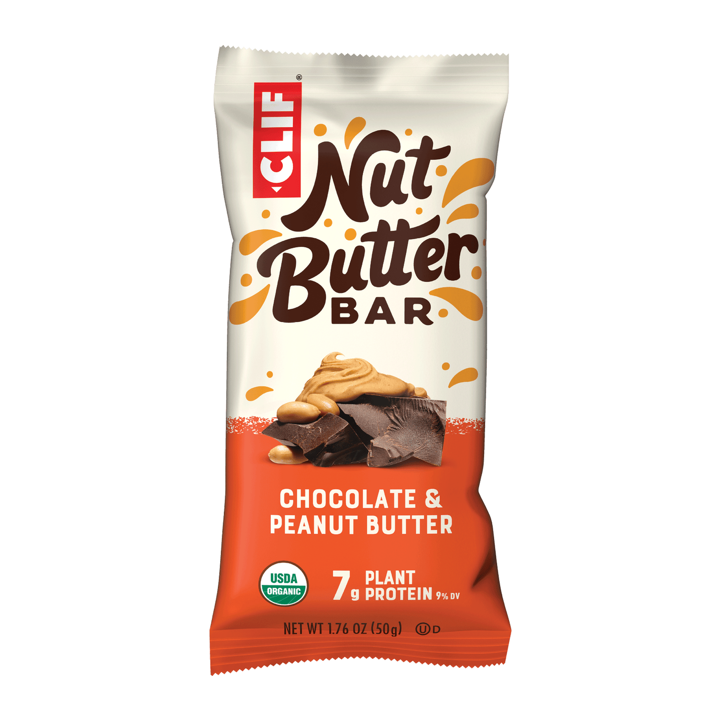 CLIF/LUNABAR, CHOCOLATE PEANUT BUTTER, 12 x 50G