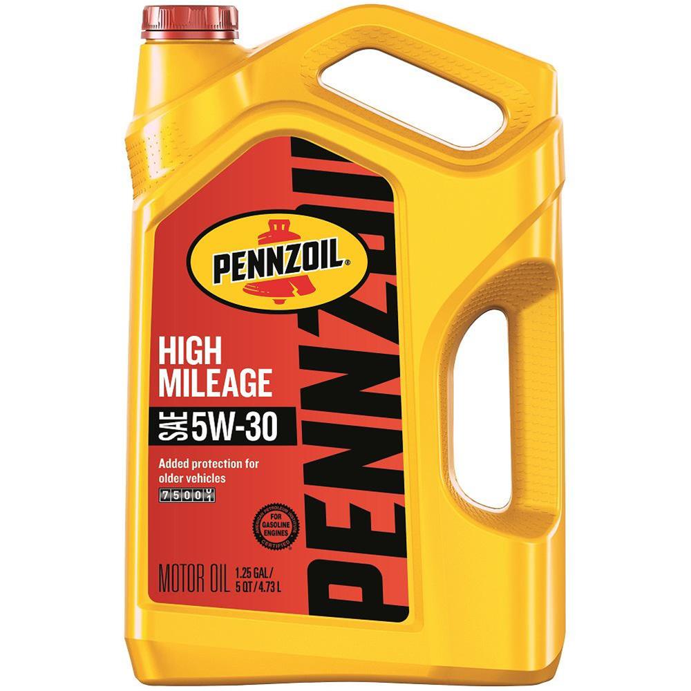 PENNZOIL HIGH MILEAGE 5W30, 6 X 946 ML