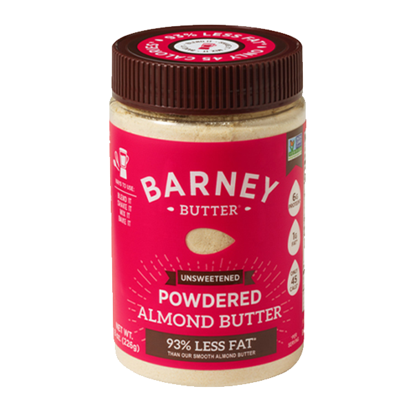 BARNEY BUTTER, UNSWEETENED POWDERED ALMOND BUTTER, 6 x 226G