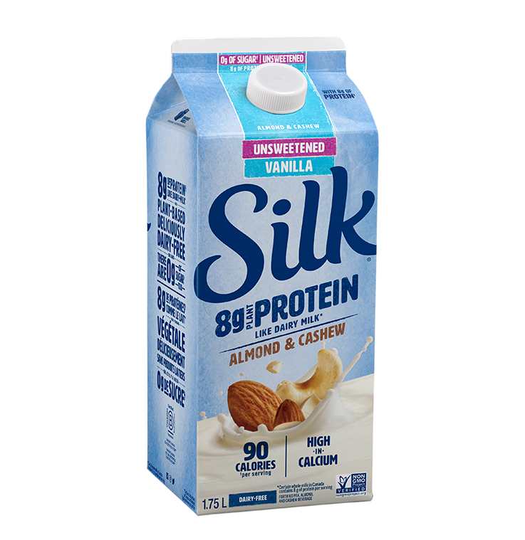 SILK, SILK PROTEIN VANILLA UNSWEETENED, 6 x 1.75LL