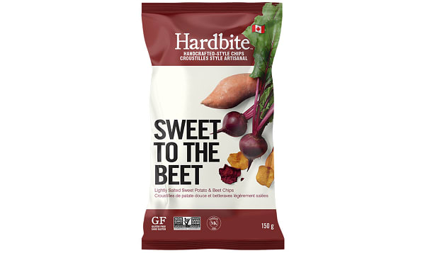 HARDBITECHIPS, LIGHTLY SALTED SWEET POTATO AND BEET CHI, 15 x 150G