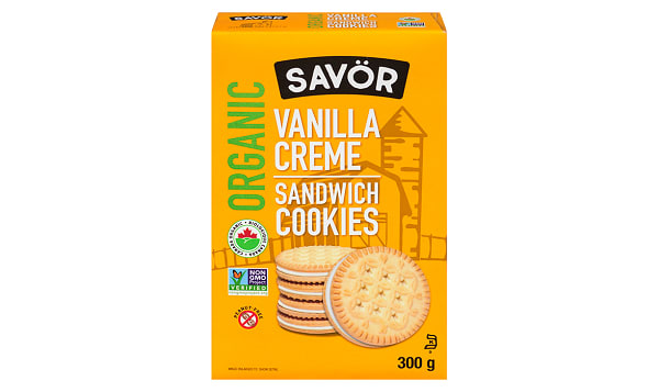 SAVOR, OR VANILLA CREME COOKIES, 12 x 300G