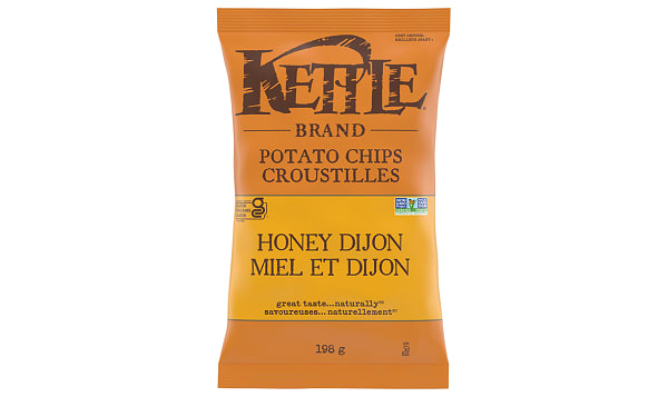 KETTLE FOODS, HONEY DIJON 198G, 12 x 198G