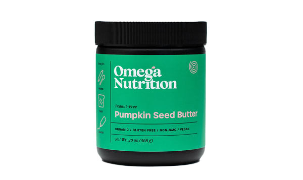 OMEGA NUTRITION, PUMPKIN SEED BUTTER, 6 x 568G