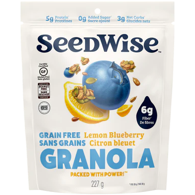 OZERY FAMILY BA, SEEDWISE LEMON BLUEBERRY, 6 x 227G