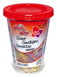 KOALA KUP SOUR SUCKERS, 12 X 120 G