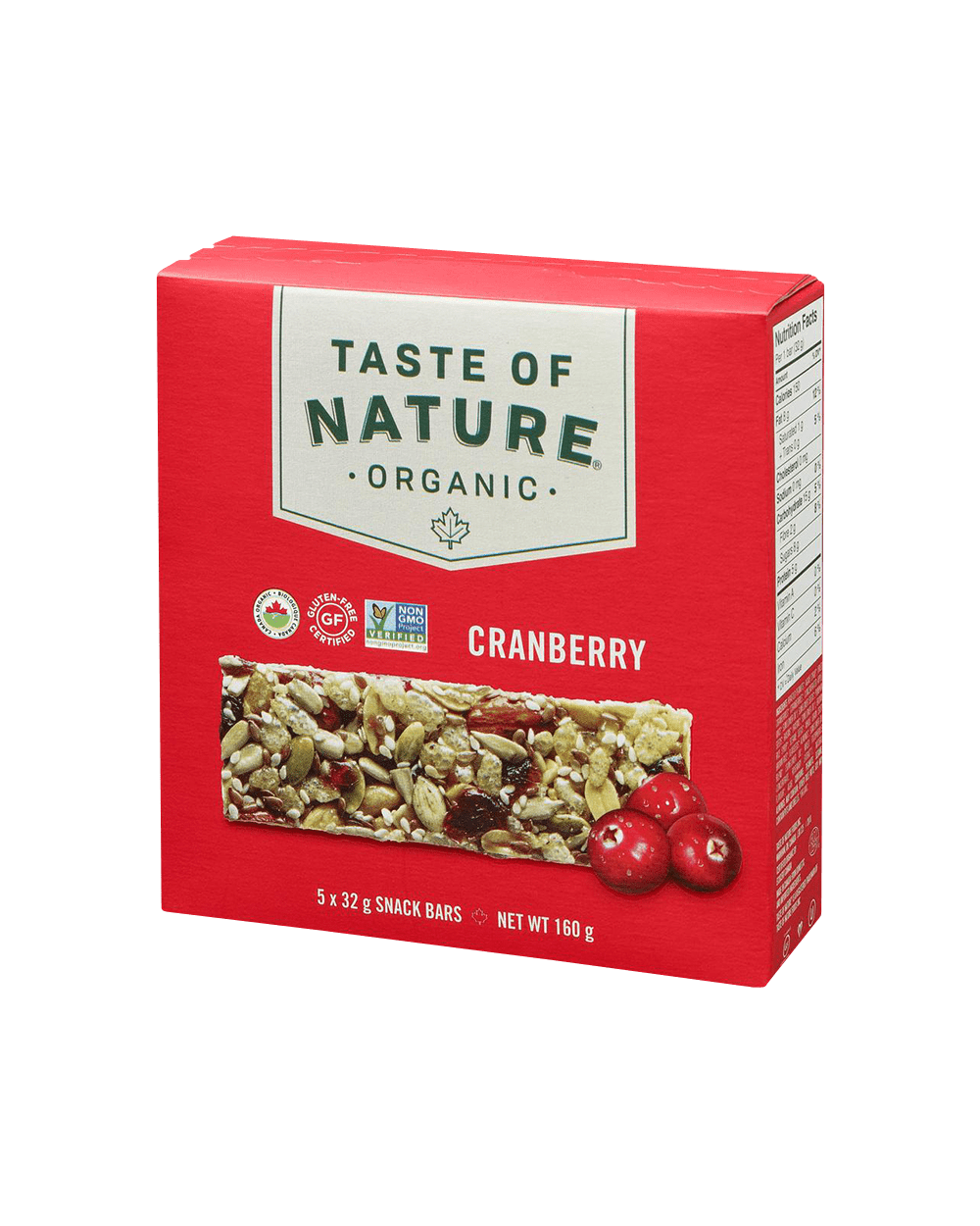 TASTEOFNATURE, CRANBERRY, 6 x 5/32G