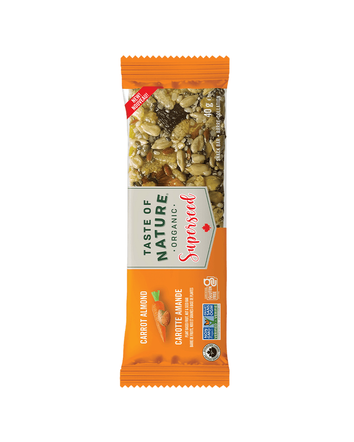 TASTEOFNATURE, OR CARROT ALMOND, 16 x 40G