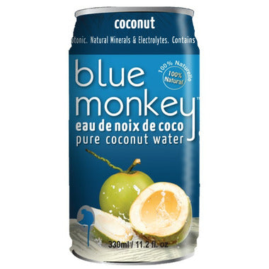 BLUE MONKEY, 100% COCONUT WATER, 24 x 330ML