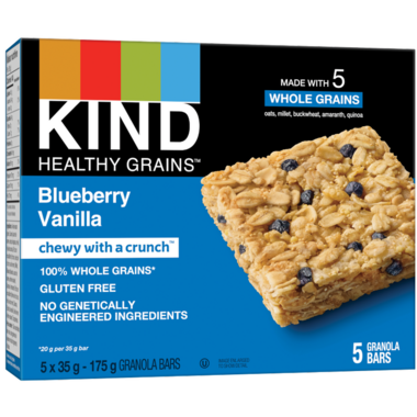 KIND, BLUEBERRY VANILLA, 8 x 5/35G