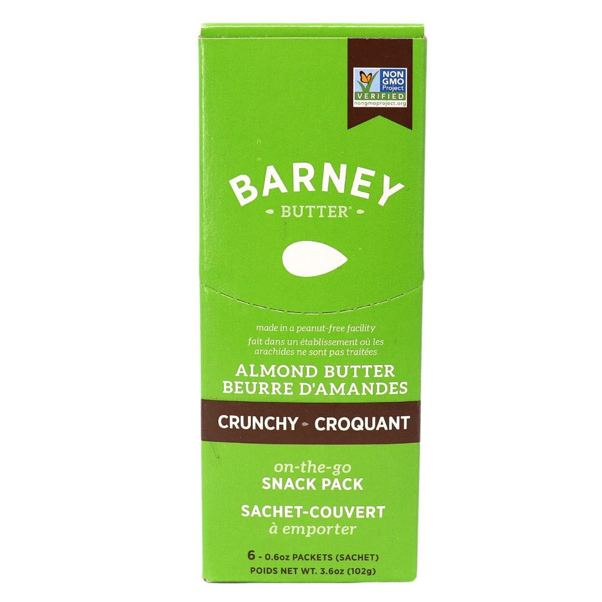 BARNEY BUTTER, CRUNCHY, 10 x 102G