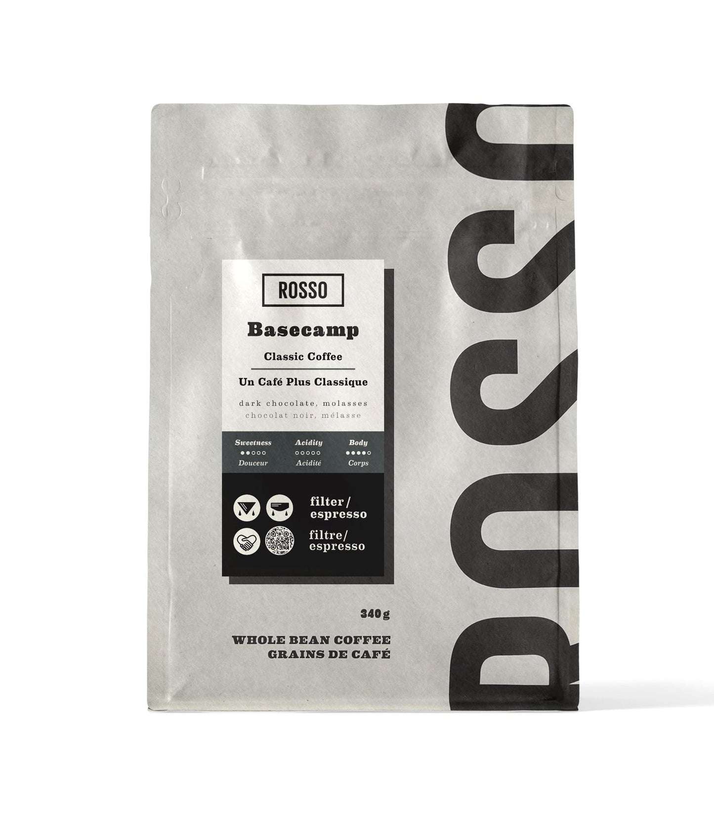 ROSSO COFFEE RO, BASECAMP - CLASSIC, 6 x 340G