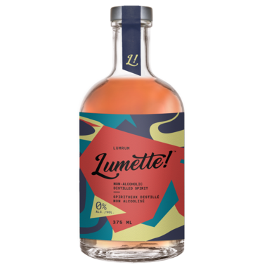 LUMETTE, LUMRUM NON ALCOHOLIC SPIRIT, 12 x 375ML