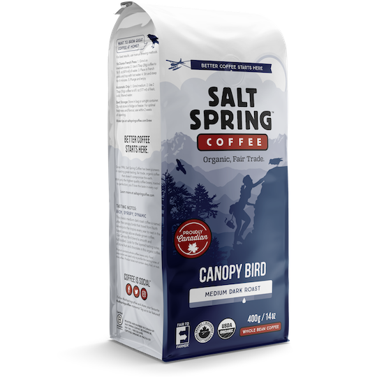 SALT SPRING COF, CANOPY BIRD, 8 x 400G