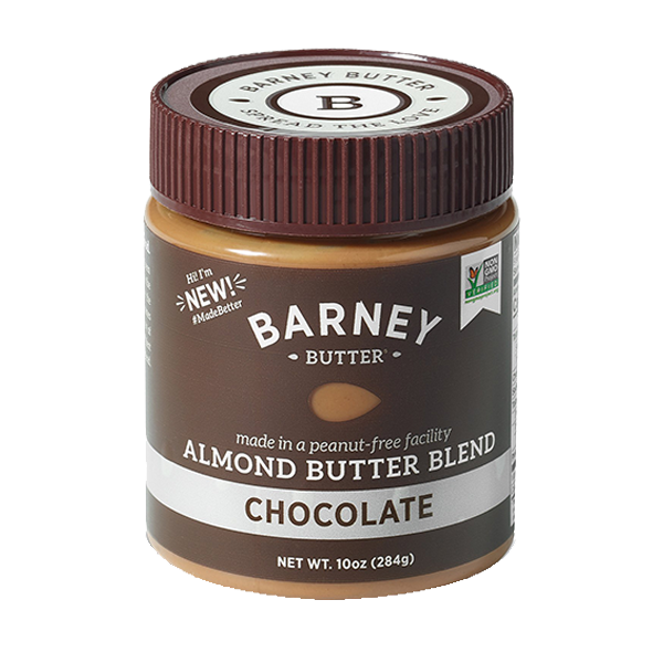BARNEY BUTTER, CHOCOLATE ALMOND BUTTER, 6 x 284G