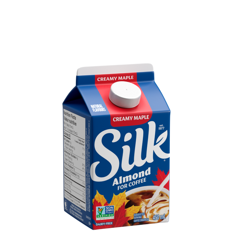 SILK, SILK FOR COFFEE LTD ED CREAMER MAPLE, 12 x 450ML