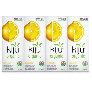 KIJU OR JUICES, LEMONADE OR, 8 x 4X200ML