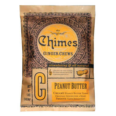 CHIMES, PEANUT BUTTER GINGER CHEWS, 20 x 141.8G