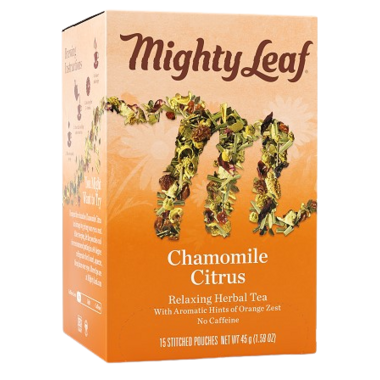 MIGHTYLEAF TEA, CHAMOMILE CITRUS, 6 x 15CT