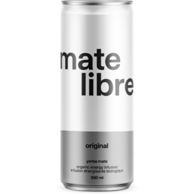 MATE LIBRE, ORIGINAL - YERBA MATE, 12 x 330ML