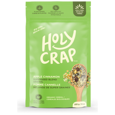 HOLY CRAP, APPLE CINNAMON SUPERSEED BLEND, 12 x 225G
