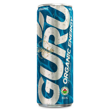 GURU BEVERAGE, GURU ORGANIC YERBA MATE, 24 x 355ML