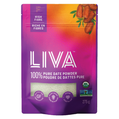LIVA, RAW DATE POWDER, 6 x 275G
