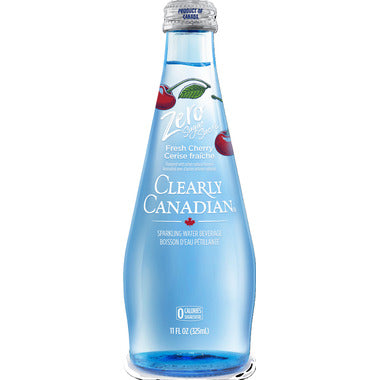 CLEARLY CANADIA, ZERO FRESH CHERRY, 12 x 325ML
