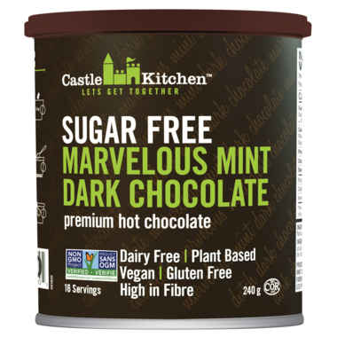 CASTLE KITCHEN, MARVELOUS MINT DARK CHOCOLATE SF, 6 x 240G