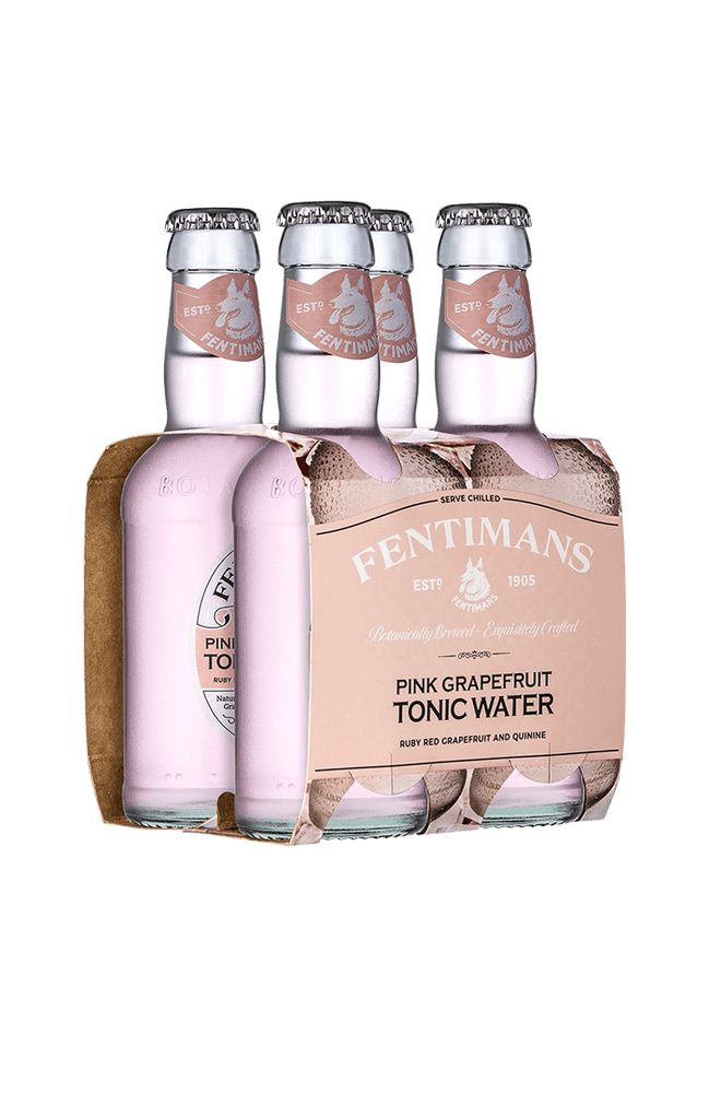 FENTIMAN'S, PINK GRAPEFRUIT TONIC WATER, 6 x 4X200ML