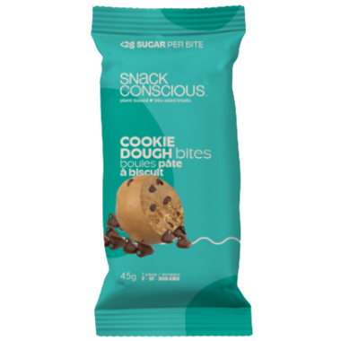 SNACK CONSCIOUS, PB & COOKIE DOUGH, 12 x 45G