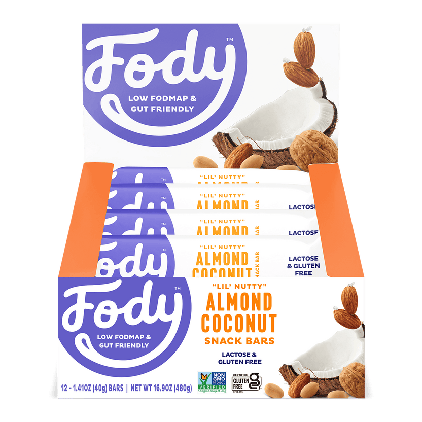 FODY FOOD CO., ALMOND COCOUNT BARS, 12 x 40G