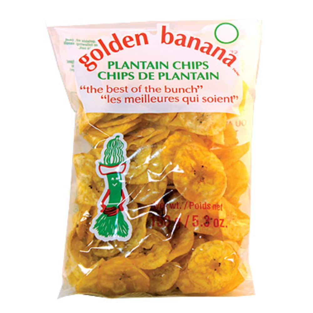 GOLDEN BANANA, GOLDEN BANANA CHIPS, 25 x 150G