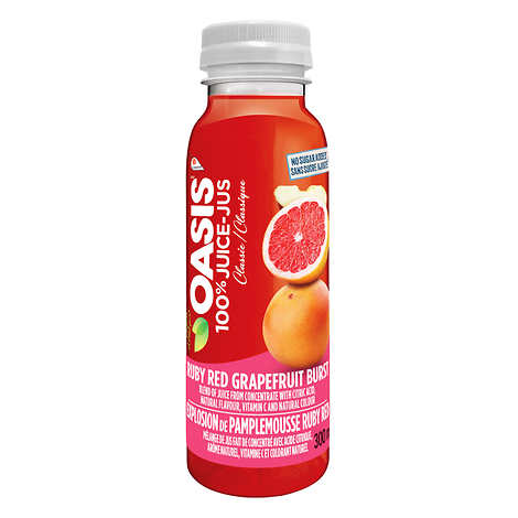 OASIS RUBY GRAPEFRUIT BURST JUICE, 24 X 300ML
