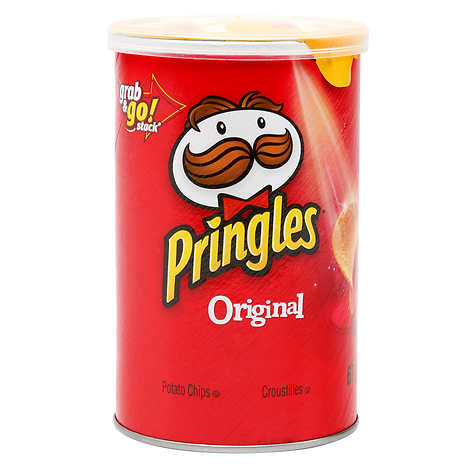 PRINGLES, CHIPS, ORIGINAL 12 X 67G