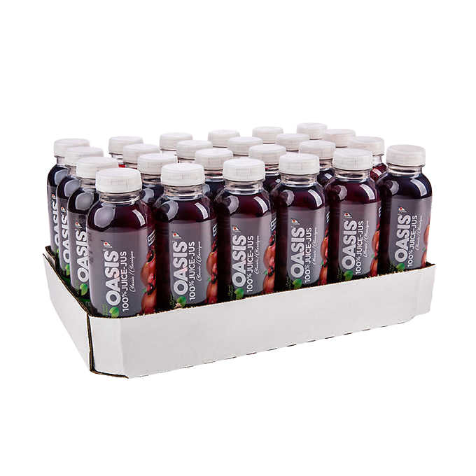 OASIS APPLE GRAPE JUICE, 24 X 300ML