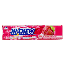 HICHEW CANDY STRAWBERRY, 12 X 58 G