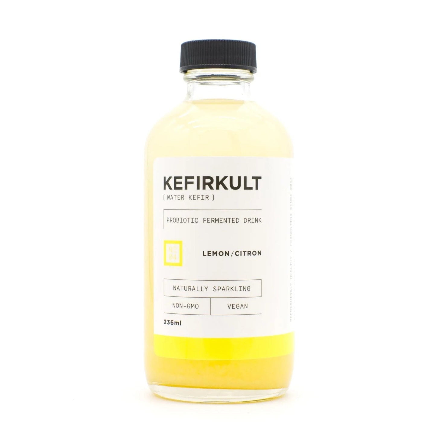 KEFIRKULT, LEMON, 12 x 236ML