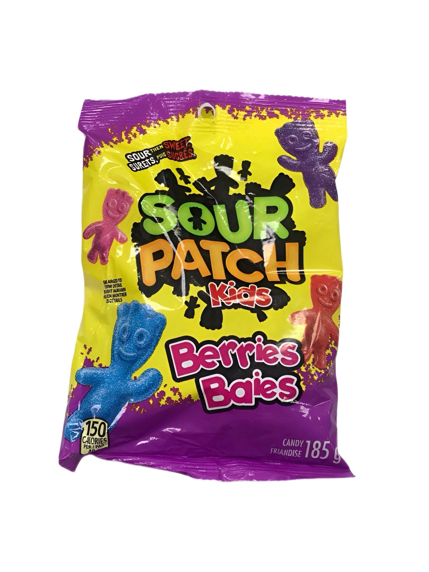 MAYNARDS SOUR PATCH BERRIES CANDY, 12 X 185 G