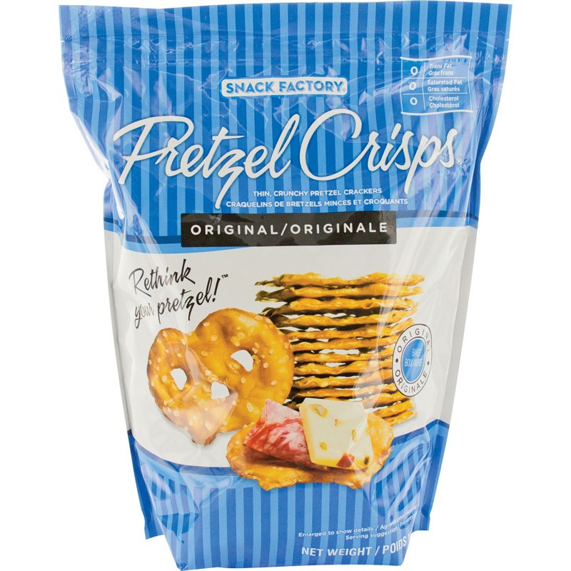 SNACK FACTORY PRETZEL CRISPS 737G