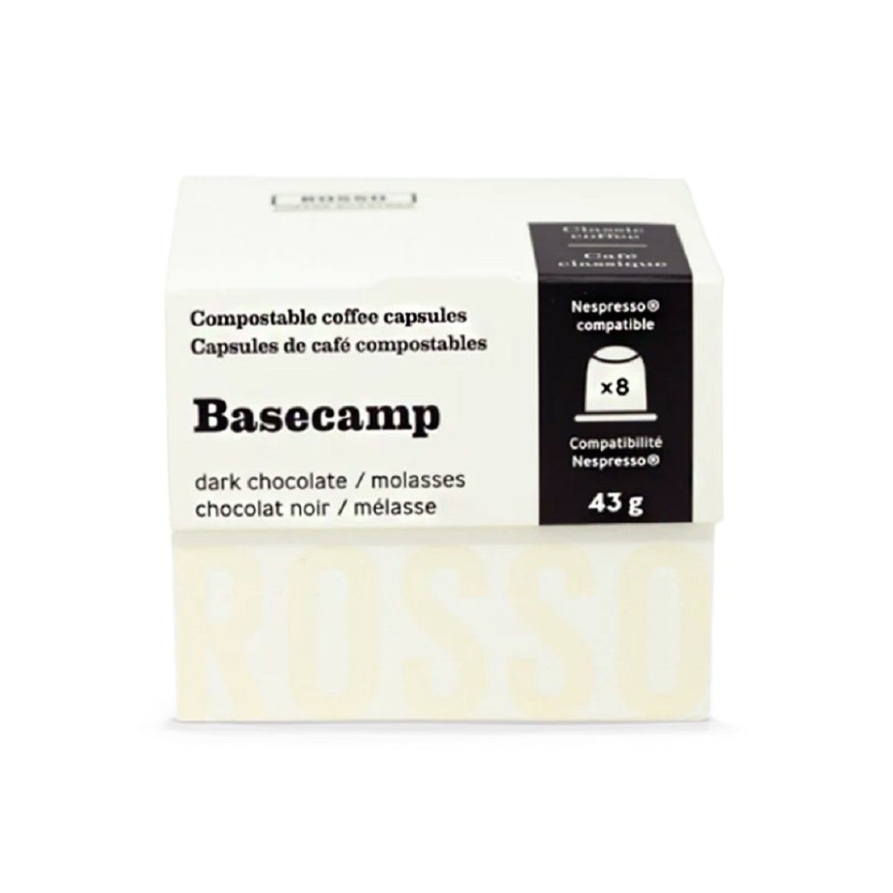 ROSSO COFFEE RO, BASECAMP CLASSIC - CAPSULES, 6 x 43G