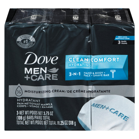 DOVE BEAUTY BAR MEN COMFORT, 18 X 3 X 106 G